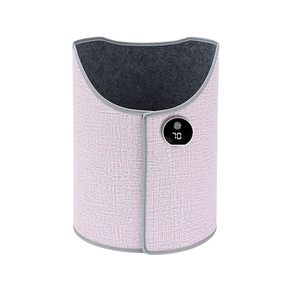2026 New Under Desk Leg Warmer, Portable Folding Electric Heating Foot Warmer, Office Legs Warmers Under Desks, 6 Heat Levels and Timer, 5 Seconds Quick Heating, Overheat Safe Protection(Pink)