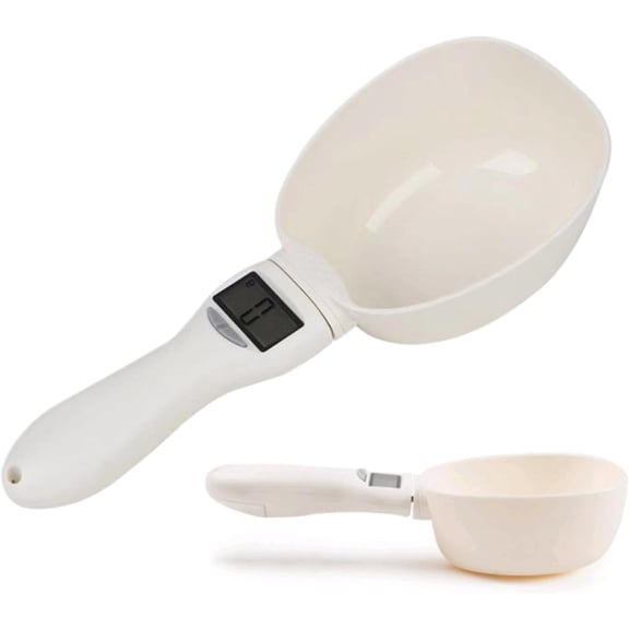 2026 New Digital Food Measuring Scoop Scale - Electronic Kitchen Measuring Spoon Scale for Cooking Baking - Smart Adjustable Measure Cup for Home Cooks Bakers