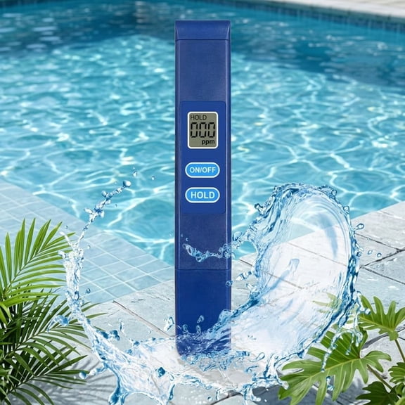 2026 New Digital Water Tester, 0‑9990 PPM Portable Water Quality Meter, Auto‑Calibration Handheld PPM Tester for Drinking Water, Aquarium, Pool, Hydroponics & Home Water Filter Testing, 1‑Pack