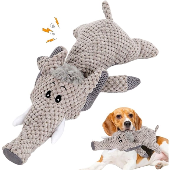 2026 New Dog Plush Toys for Aggressive Chewers, Upgrade Dog Toys Indestructible Dog Puppy Squeaky Chew Toys, Interactive Dog Toys for Heavy Chewers Durable Chew Toys Dog Plush Toy