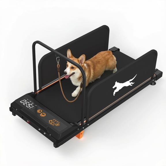 2026 New Dog Treadmill, Quiet Smart Pet Dog Treadmill for Small, Medium & Partial Large Dogs, Indoor Treadmill for Dogs with 6° Incline, Adjustable Speed, 220LBS Easy Storage