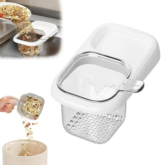 2026 New Drain Basket for Kitchen Sink, Multifunction Hanging Sink Strainer Colander Drain Basket, Kitchen Sinks Food Waste Quick Filter and Vegetables Fruits Washing Draining Baskets