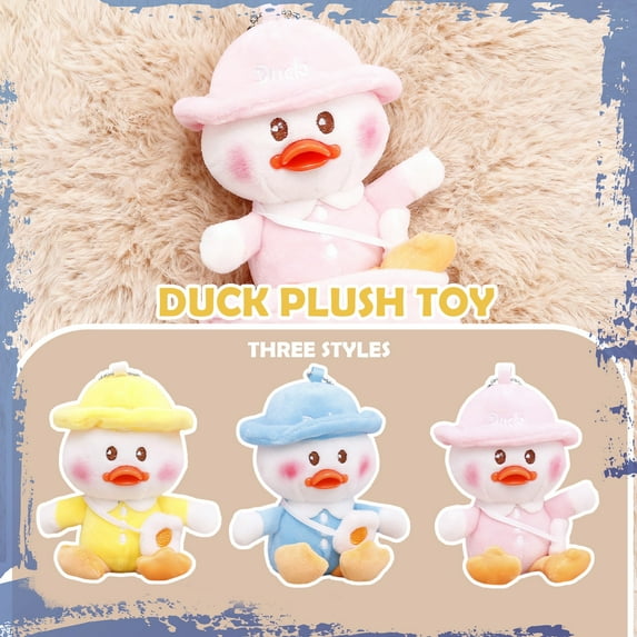 2026 New Duck Plush Toys, Stuffed Animals Toys Duck Soft Pillow Toys, Animal Girl'S Birthday, Best Birthday Gifts for Holiday Xmas Easter for Friend and Family (Duck, 4PCS)
