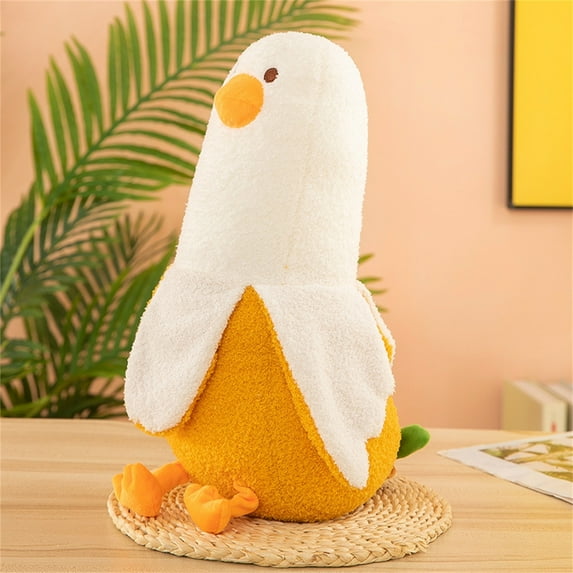 2026 New Duck Plush Toys, Stuffed Animals Toys Duck Soft Pillow Toys, Plush Stuffed Toys Soft Throw Pillow, Best Birthday Gifts for Holiday Xmas Easter for Friend and Family (19.7", Duck)