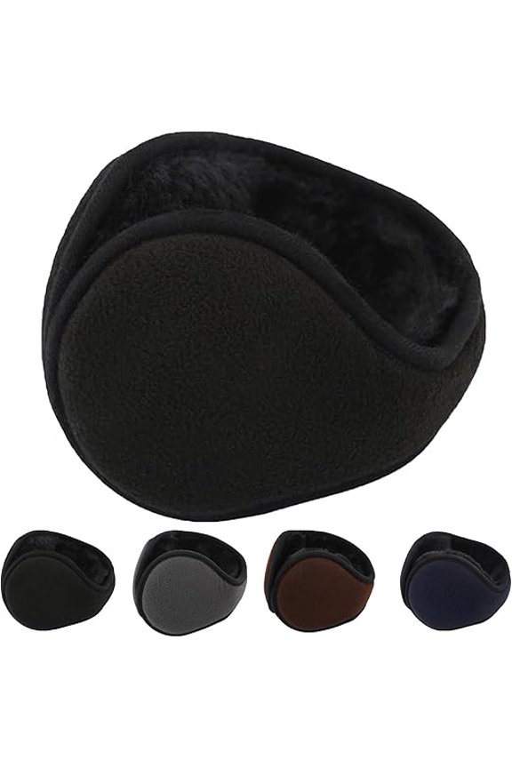 2026 New Ear Muffs for Winter Men Women, Fleece-Lined Behind-the-Head Ear Warmers for Outdoor Cold Weather