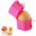 thumbnail image 1 of 2026 New Egg Opener, Egg Shell Separator for Raw Eggs Gadgets Cracker Tool, Upgrade Stainless Steel Egg Cutter Egg Cracker Tool Multifunctional Egg Cutter Multipack (Pink - 1Pcs), 1 of 6