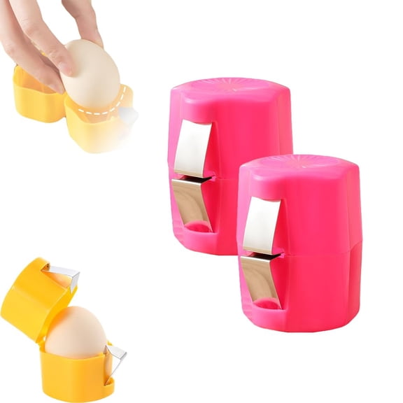2026 New Egg opener, Egg Shell Separator for Raw Eggs Gadgets Cracker Tool, Upgrade Stainless Steel Egg Cutter Egg Cracker Tool Multifunctional Egg Cutter Multipack