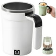 thumbnail image 1 of 2026 New Electric Self Stirring Coffee Mug, Electric Coffee Mug with a Built-In Lcd Thermometer,Upgraded Digital Touchscreen Model, Perfect for Brewing Coffee, Milk, Cocoa(D), 1 of 7