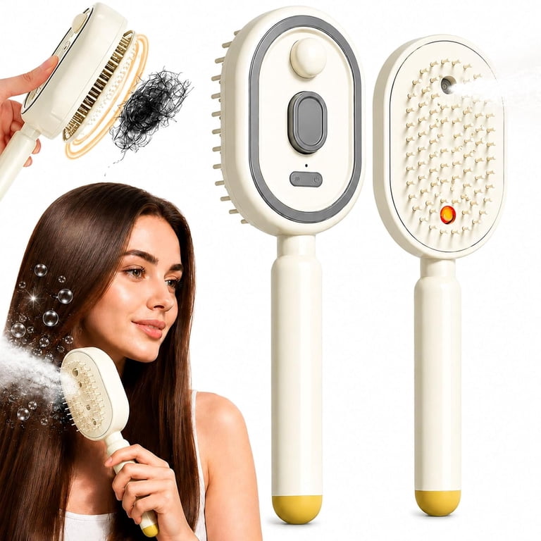 2026 New Electric Spray Air Cushion Massage Comb, Rechargeable