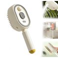 thumbnail image 1 of 2026 New Electric Steam Brush, Electric Steam Brushs for Hair, Rechargeable Steam Hair Straightener, Detangling Steam Brush for Smoothing, Styling & Frizz Control (White), 1 of 6