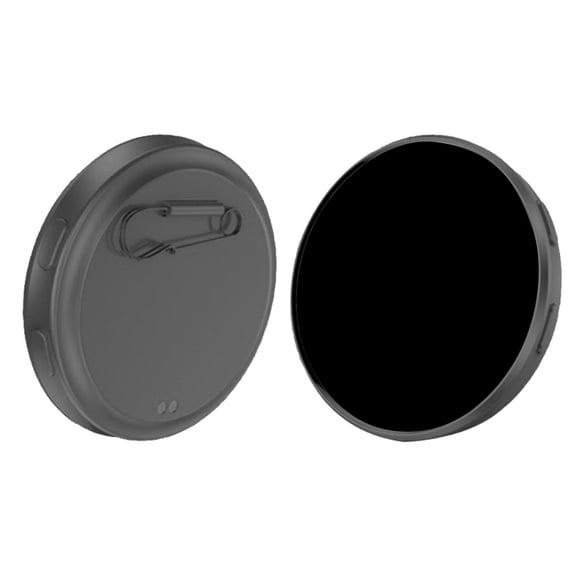 2026 New Electronic Badge Digital Display Pin, with Touch Screen, Customizable Photo Slideshow, Gift for Cosplay and Fandom Events, Black