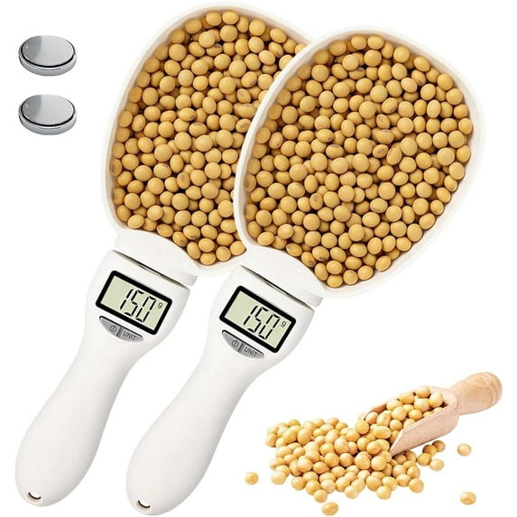 2026 New Electronic Measuring Cup, Electronic Measuring Spoon with Conversion, Household Digital Measure Cup Scale with LED Display, Kitchen Food Scale Scoop for Weighing Baking Cooking