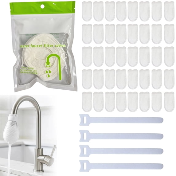2026 New Faucet Filter Cotton Bag, Anti Splash Cotton Filter Bag for Faucet, Kitchen Sink, Faucet Filter Bag for Filtering tap Water