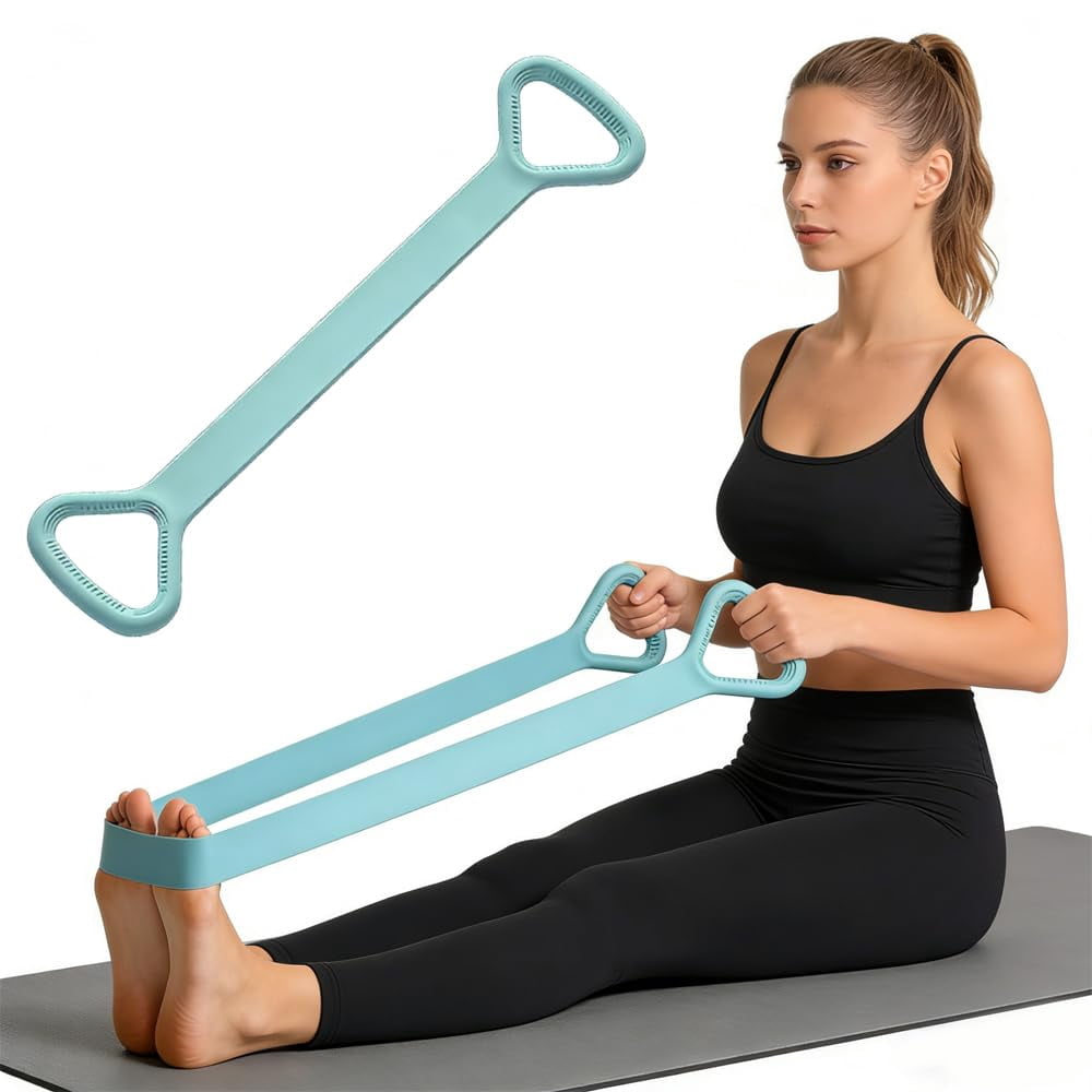 2026 New Figure 8 Resistance Band with Handles, Elastic Bands for Working Out,Arm,Back,Shoulder Training Elastic Ropes,Exercise Equipment for Yoga, Pilates,Physical Therapy Stretching