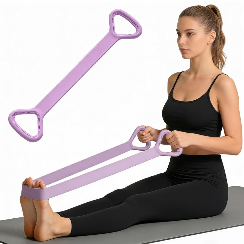 2026 New Figure 8 Resistance Band with Handles, Elastic Bands for Working Out,Arm,Back,Shoulder Training Elastic Ropes,Exercise Equipment for Yoga, Pilates,Physical Therapy Stretching