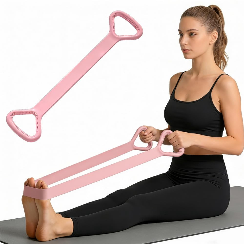 2026 New Figure 8 Resistance Band with Handles, Elastic Bands for Working Out,Arm,Back,Shoulder Training Elastic Ropes,Exercise Equipment for Yoga, Pilates,Physical Therapy Stretching