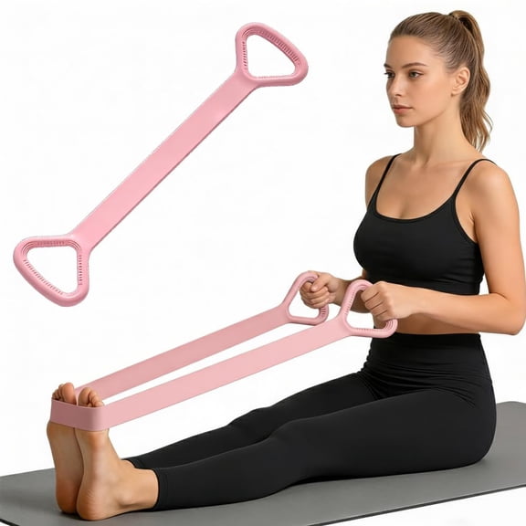 2026 New Figure 8 Resistance Band with Handles, Elastic Bands for Working Out,Arm,Back,Shoulder Training Elastic Ropes,Exercise Equipment for Yoga, Pilates,Physical Therapy Stretching