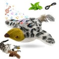 thumbnail image 1 of 2026 New Flappy Chase Cat Toy, Interactive Chirping Bird Cat Toy with Remote Control, Chirping Bird Cat Toy Flapping Wings, Flying Interactive Simulation Electric Cat Toy (Grey), 1 of 7