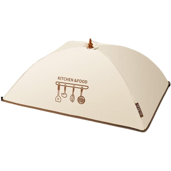 2026 New Foldable Food Insulation Cover, Collapsible Dustproof Thermal Cover for Leftovers, Hot Dish Protector for Outdoor Picnics, BBQ, Camping, and Family Gatherings