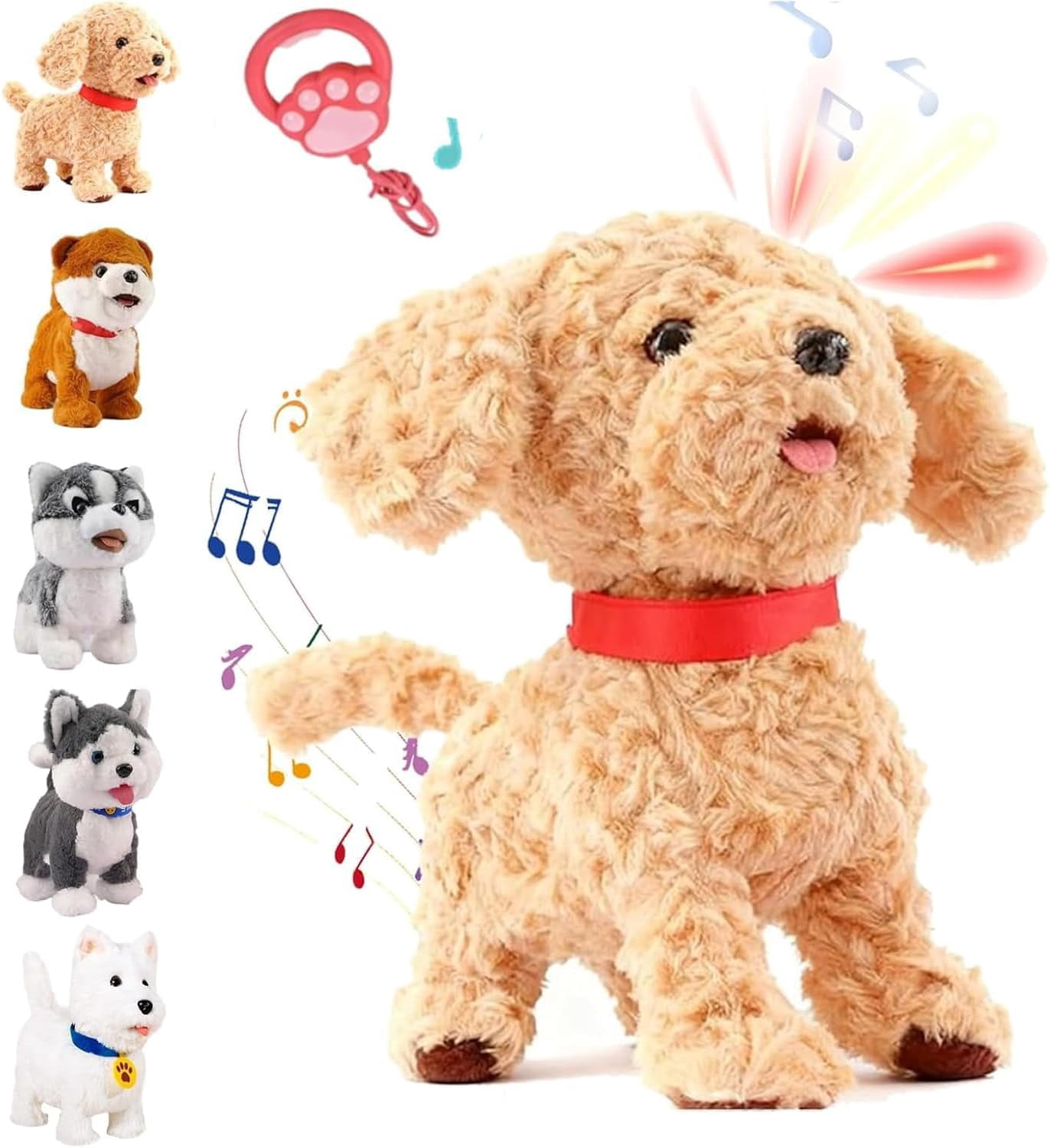 JOUET ROBOT CHIEN MUSICAL POUR ENFANTS