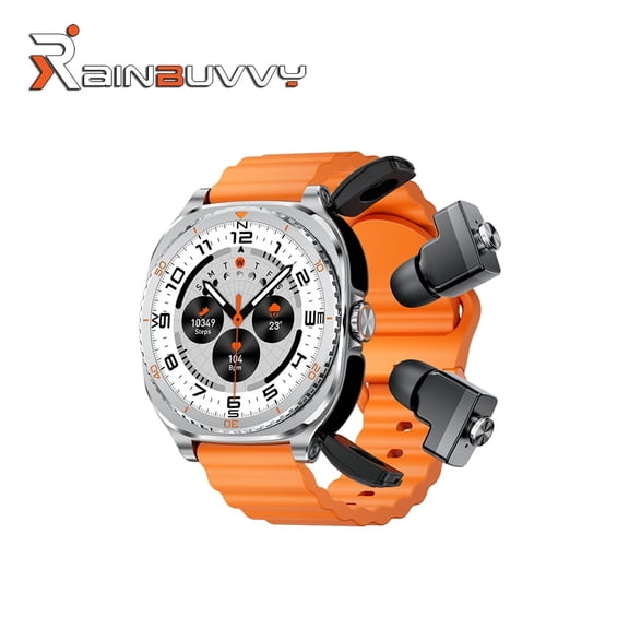 2026 New GT99 Smartwatch with 1.53-inch Full Touchscreen, Built-in Bluetooth Earbuds, 400mAh Fitness Tracker, Compatible with Android and iOS Phones, Available in Multiple Colors