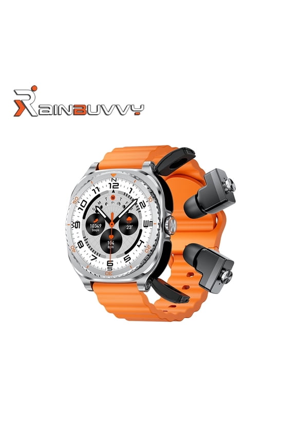 2026 New GT99 Smartwatch with 1.53-inch Full Touchscreen, Built-in Bluetooth Earbuds, 400mAh Fitness Tracker, Compatible with Android and iOS Phones, Available in Multiple Colors