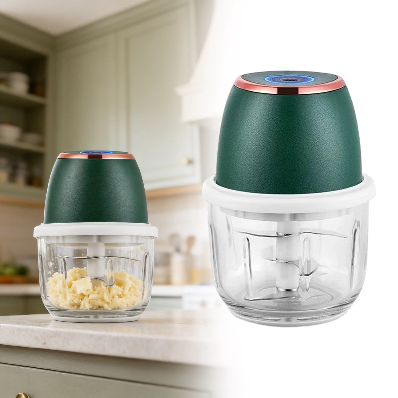2026 New Garlic Chopper, Vegetable Chopper Processor,Portable Rechargeable Cordless Chopper for Onion, Meat & 350ml – User-Friendly, Compact, and Multi-Functional,mini blender,electric garlic chopper