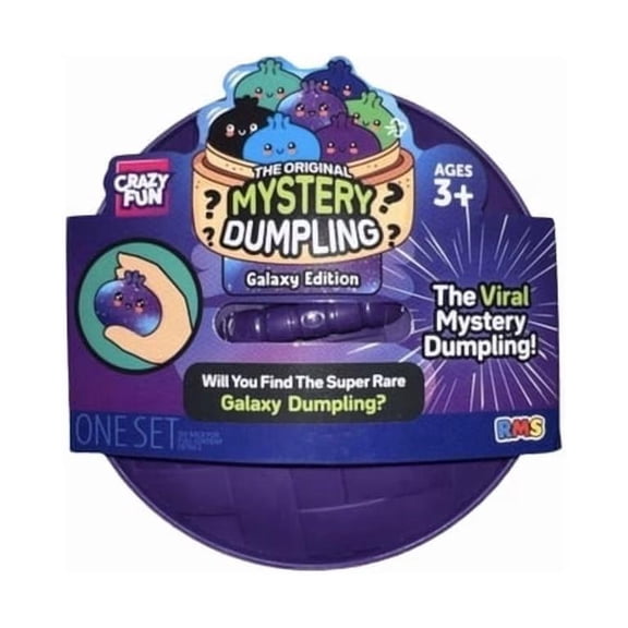 New Giant Glitter Mystery Dumpling Galaxy Edition Squishies Box for Stress Relief Surpries
