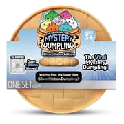 New Giant Glitter Mystery Dumpling Silver Ribbon Edition Squishies Box for Stress Relief Random