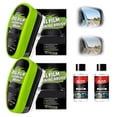 thumbnail image 1 of 2026 New Glass Cleaner, 150ml Automotive Oil Film Cleaning Brush, Universal Glass Cleaning Wipe Board, Reusable Glass Oil Film Remover Windshield Cleaner for Car Windows Glass (2PCS), 1 of 6