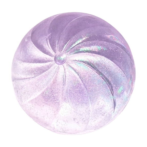 2026 New Glitter Dumpling Squeeze Toy for Adults, Easter Basket Stuffers, Sensory Stress Ball, Fidget Toys for Stress Relief, Stocking Stuffers, Mystery Box Gift Purple