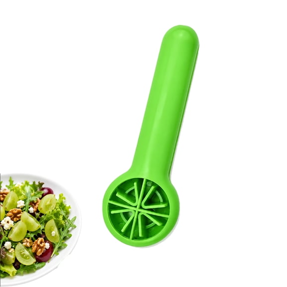 2026 New Grape Cutter Slicer, Grape Cutter Tool, Fruit Slicer Cuts Grapes, Cherry Tomatoes & Strawberries into 4 Pieces, Handheld Quarter Fruit Cutter Kitchen Gadget for Salad & Snack