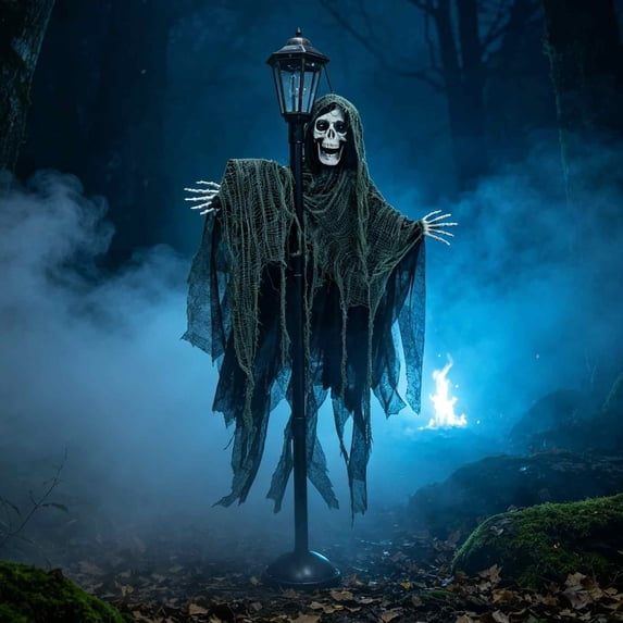 2026 New Halloween Gaslight Ghoul Prop - Halloween Decorations Outdoor ...