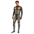 thumbnail image 1 of 2026 New Halloween Primal Hunter Cosplay Costume, Wild Predator Costume Set, Cosplay Set Includes Jumpsuit, Unisex Holiday Party Gifts Halloween Outfit, 110(3-4 Years), 1 of 5
