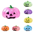 thumbnail image 1 of 2026 New Halloween Pumpkin Dumpling - Soft Slow Rising Stress Ball - Stress Relief Dumplings for Halloween Party Favors (Hot Pink), 1 of 9
