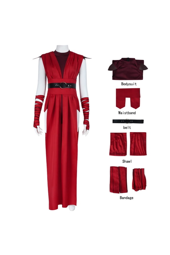 2026 New Halloween Star Realm Wars Cosplay Costume, Fancy Costume Set, Cosplay Set Include Full Set, Accessories, Halloween Outfits for Adult, XXL