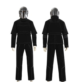 2026 New Halloween Star Realm Wars Cosplay Costume, Fancy Costume Set, Cosplay Set Include Top, Pants, Vest, Halloween Outfits for Adult, L