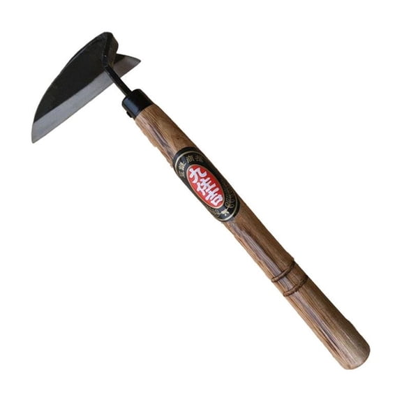 2026 New Hand Hoe Japanese Garden Tool,12.5inch Hand Hoe/Sickle Weed Puller Tool, Sharp Composite Steel Handing Weeder with Wood Handle for Digging, Weeding, Uprooting in Vegetable Gardening
