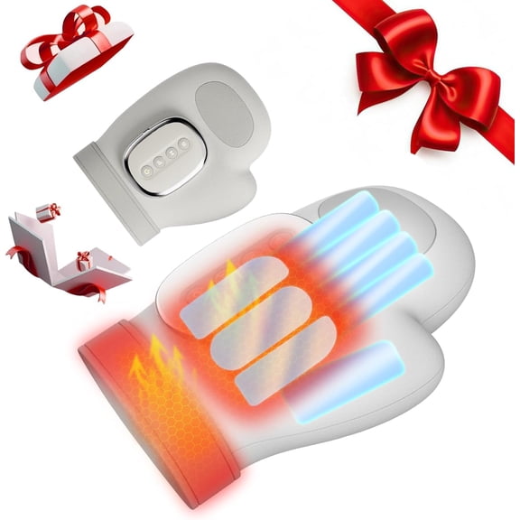 2026 New Hand Massager with Heat and Compression, Hand Massager with 3 Massages, 3 Temps (108F ~ 121), 5 Strengths for Arthritis, Wrist & Carpal Tunnel Relief, Hand Massage, Gift for Women/Men,Best