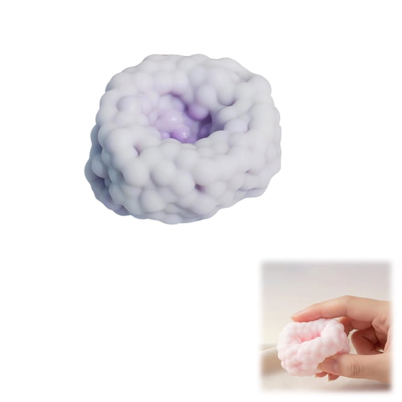 2026 New Handmade Stress Ball Maker Squeeze Toys - Stress Balls,Portable Desktop Stress Relief Toys for Anxiety Stress Relief Focus Relaxing,Purple