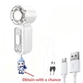 thumbnail image 1 of 2026 New High-Speed Handheld Ice Pack Fan with Digital Display, Turbo, Violent High Wind Power, Semiconductor Fan, 100-Speed Cooling Fan, with Lighting Function, Foldable Fan, Outdoor Travel Fan, 1 of 20