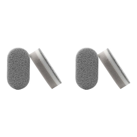 2026 New Improved Melamine Foam Cleaning Eraser Sponge For Kitchen Dish Shower Tile And Floor Heavy Duty Scrubber Multi Functional Use Wet (Dark Gray*2)