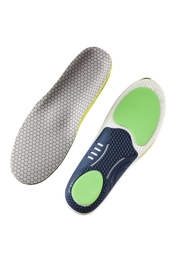 2026 New Insoles for Men Women, Shoe Insoles Super Soft Anti-Fatigue, Arch Support for Pain Relief, Work Boot Insoles for Shock Absorbing Inserts (Gray, MEN8-8.5/WOMEN9-9.5)