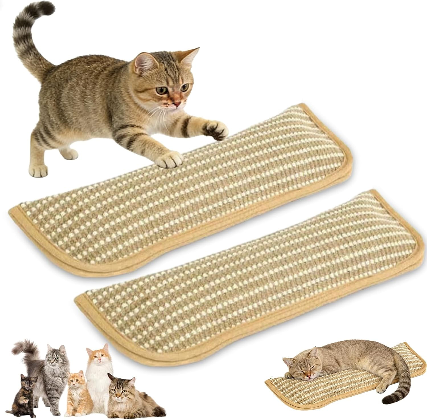 2026 New Interactive Catnip Toy for Indoor Cats - Catnip Pillow Kicker & Scratching Chew Toy, Fun Interactive Play to Relieve Cat Boredom(XX-Large*2)