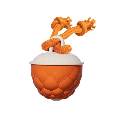 2026 New Interactive Dog Ball - Smart Automatic Rolling Toy with Chew Rope & Sound for Small to Medium Dogs, USB Rechargeable, Durable Dog Stimulation Toy to Keep Them Busy