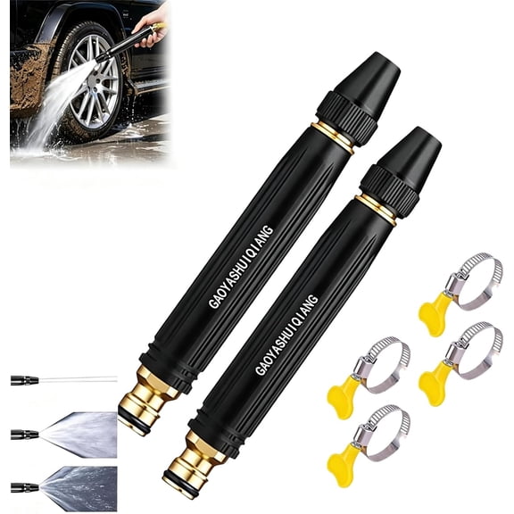 2026 New Jet Nozzle Power Washer for Garden Hose, High Pressure Powerful Cleaning Spray Evenly,Baota Interface for Outdoor Cleaning, and Car Washing (#2)