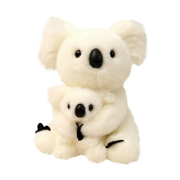2026 New Koala Plush Toys, Stuffed Animals Toys Koala Soft Pillow Toys, Mother and Plush Toy Stuffed Animal Toy Plush, Best Birthday Gifts for Holiday Xmas Easter for Friend (Koala, Koala-White)
