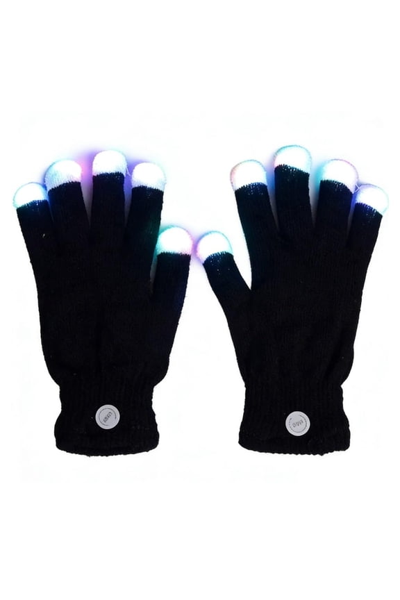 2026 New LED Luminous Fingertip Gloves | 7 Vibrant Lighting Modes | Perfect for Finger Dance Performances, Parties, and Stage Effects