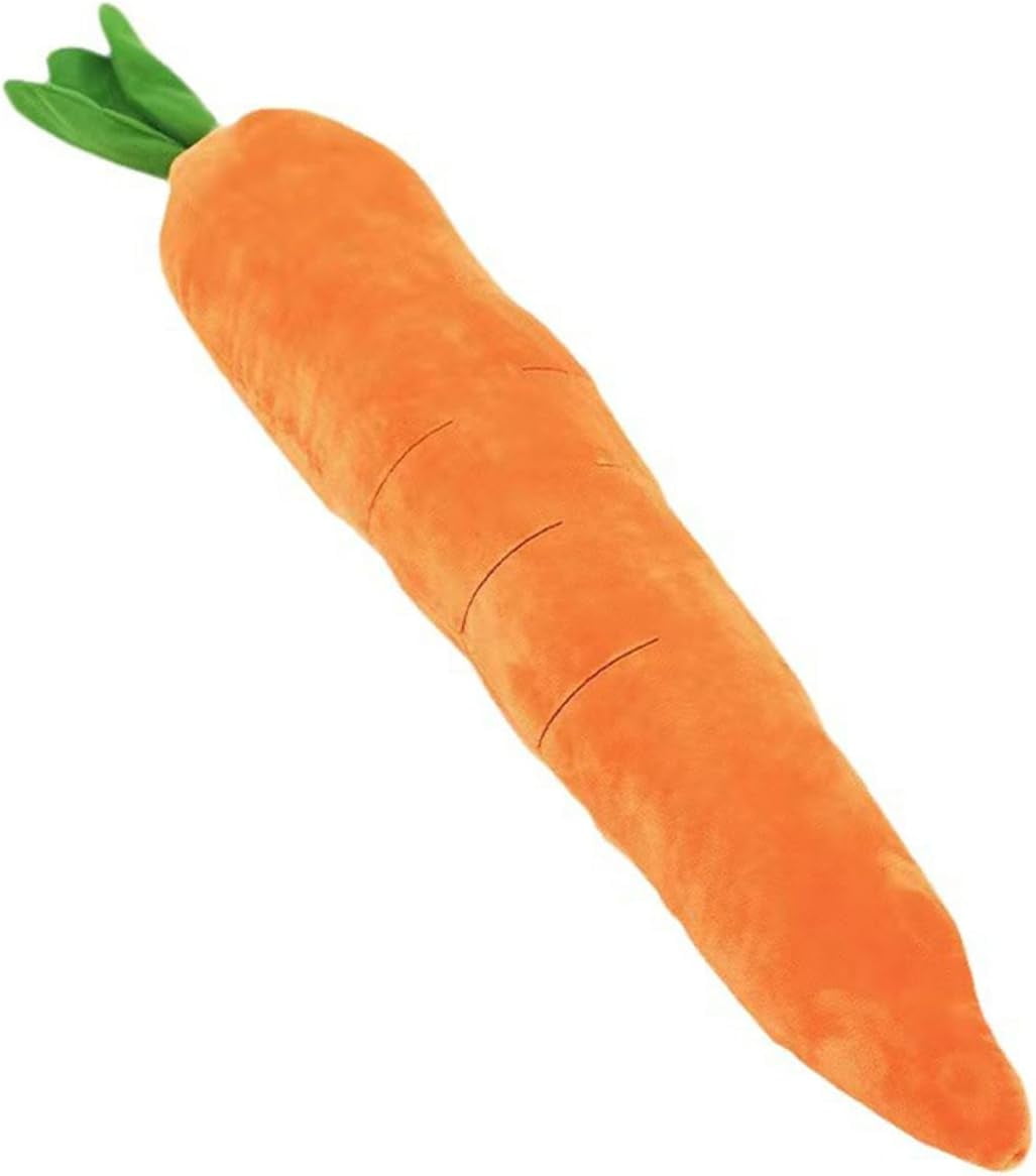 2026 New Large Sturdy Plush  Dog Cat Toys Ridiculous Carrot,Dog Calming Carrot， Upgrade Interactive Dog Toys Dog Toys Dog Calming Carrot Puppy Interactive Games(1pcs-Orange)