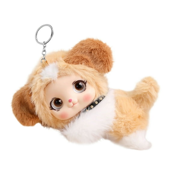 2026 New Leopard Plush Toys Hanging, Stuffed Animals Toys Leopard Soft Pillow Toys, Sleeping Dolls, Soothing Toys, Best Birthday Gifts for Holiday Xmas Easter for Friend and Family (Puppy, E)